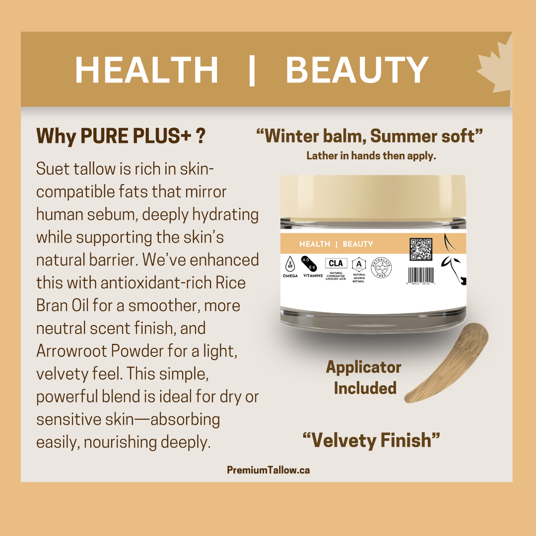 PURE PLUS+  "Velvety Finish" Soft Balm ~Midi 30g