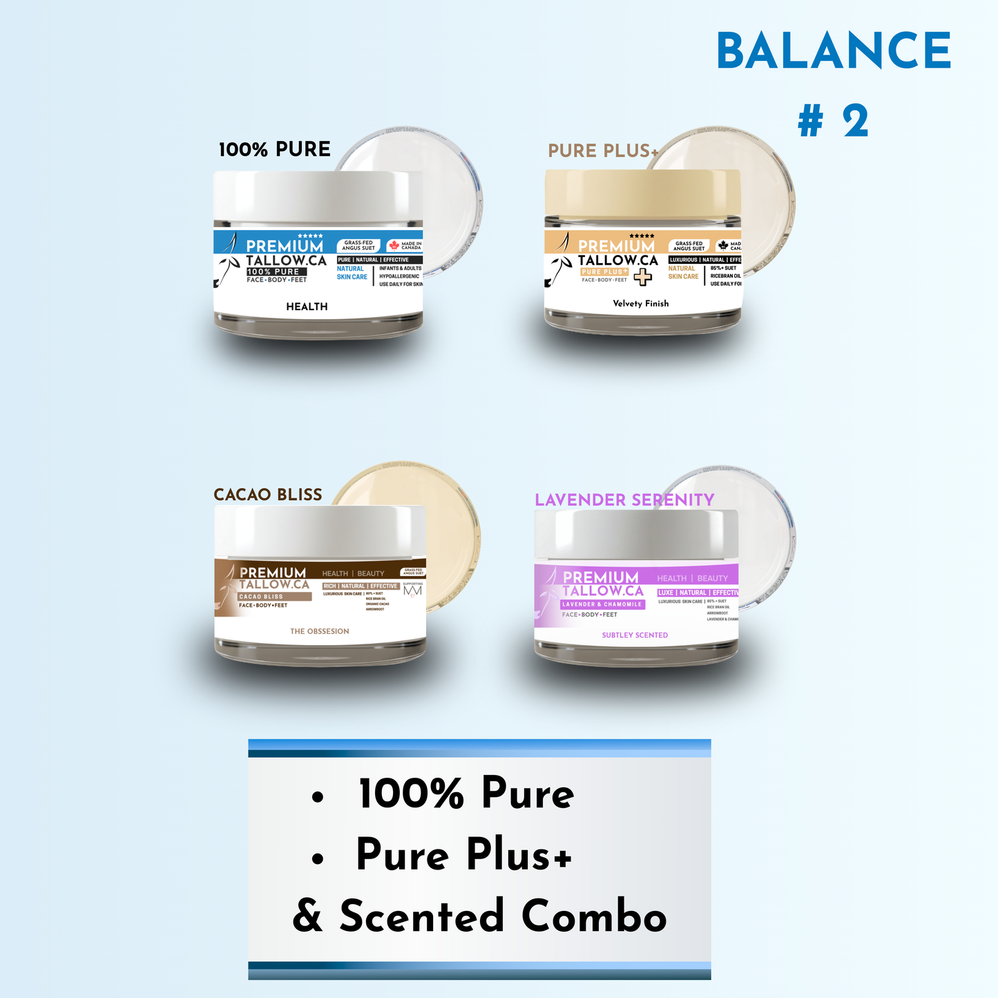 Pure Plus + / 100% Pure / Scented Combo