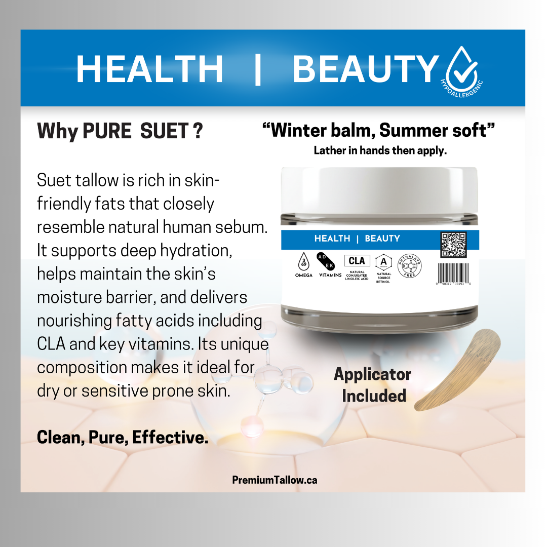 100% Pure Suet Tallow ~Midi 30g