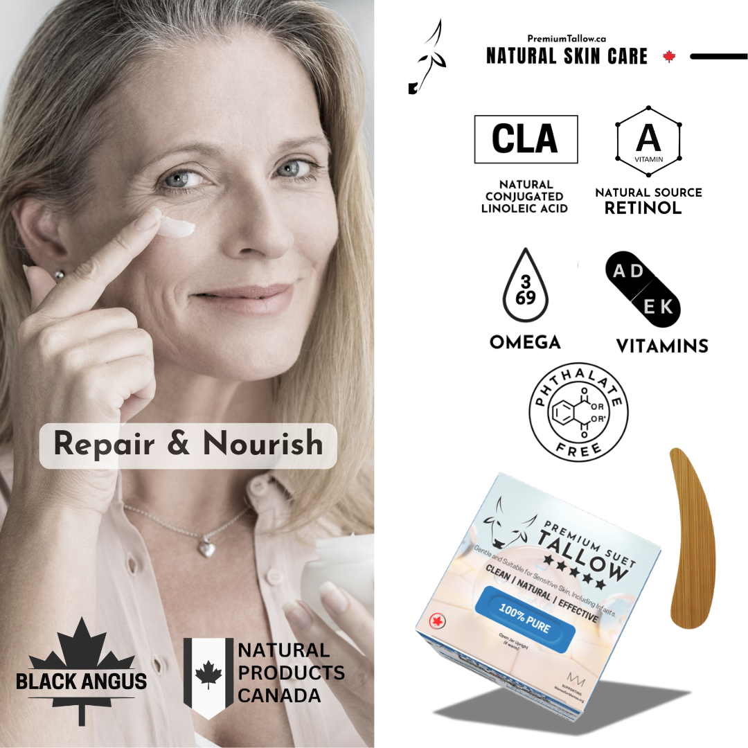 100% PURE Suet Tallow Balm REPAIR & NOURISH ~Grande 50g