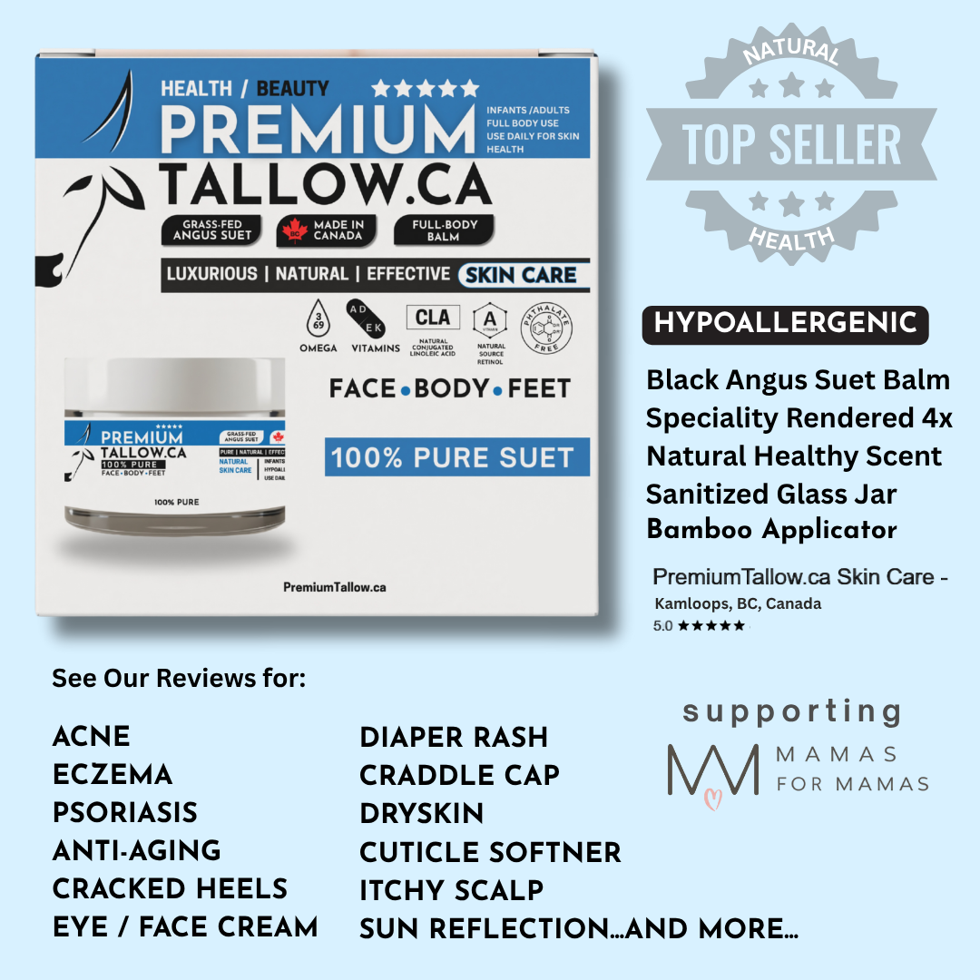 100% Pure Suet Tallow Balm ~Mini 15g