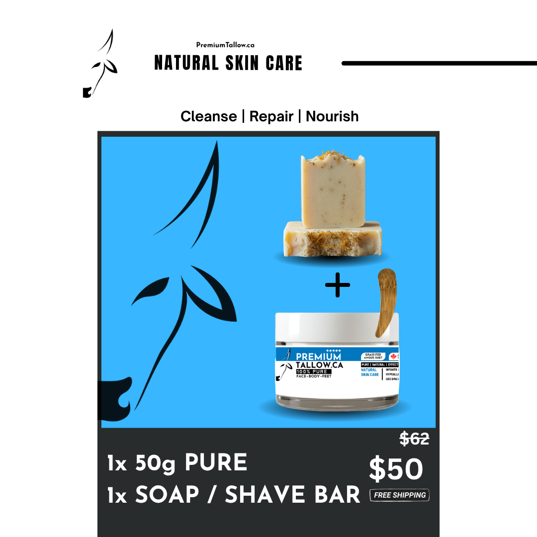 LARGE PURE SUET BALM & SOAP Health & Beauty Set