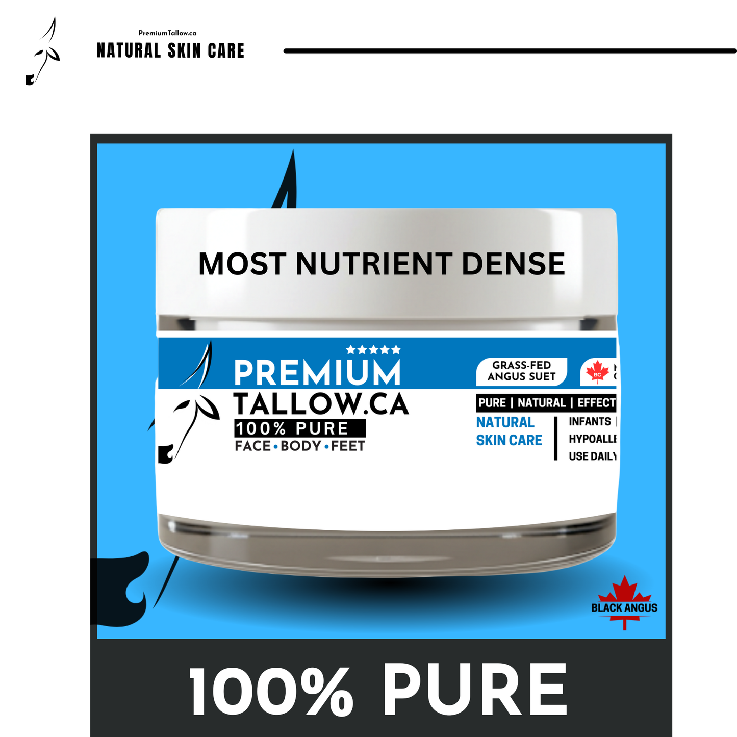100% Pure Suet Tallow ~Midi 30g