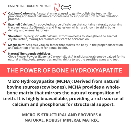 Natural Clove + Hydroxyapatite + Eggshell Calcium 6month+ Supply 30g