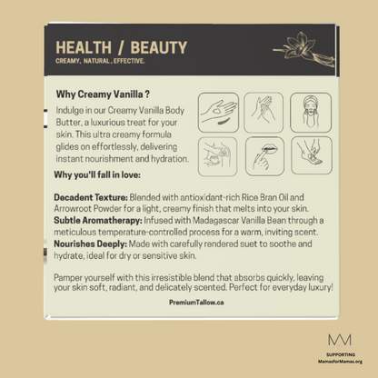 Extra Creamy Vanilla Bean Body Butter