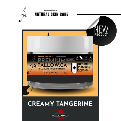 NEW PRODUCT - CREAMY TANGERINE BODY BUTTER / LIP CARE 30g