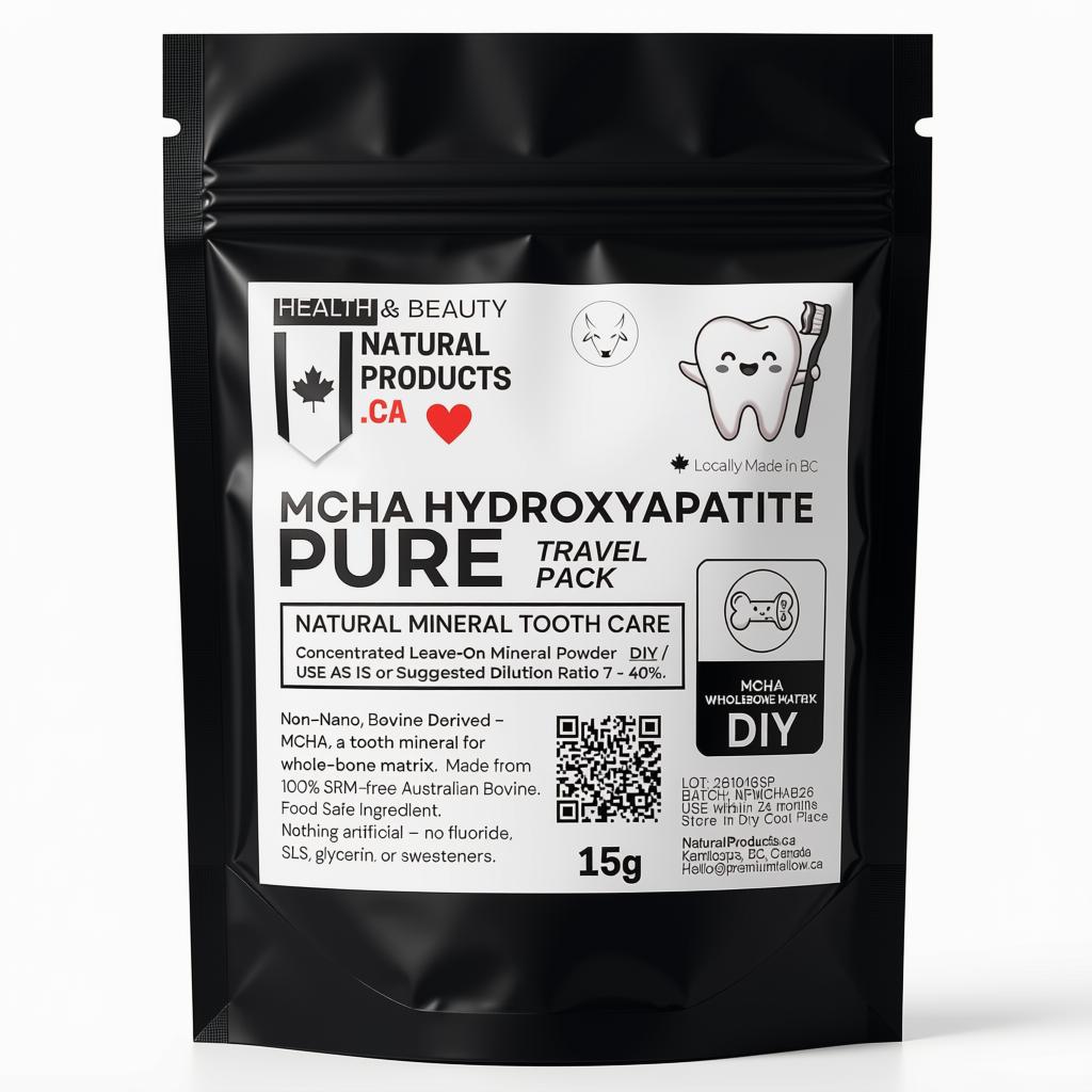 Travel / Tester Size 15g PURE MCHA Hydroxyapatite Pack