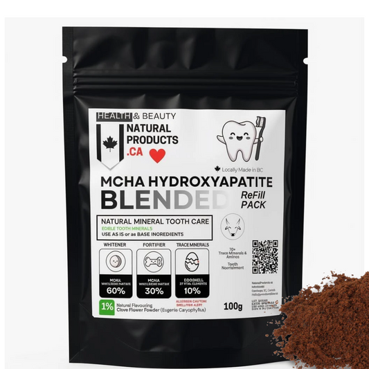 ReFILL Pack BLENDED MCHA Hydroxyapatite 100g - Bulk Savings 51% 0.72c / g