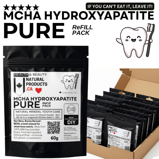 6x Pack REFILL MCHA Hydroxy PURE 60g = Family Size