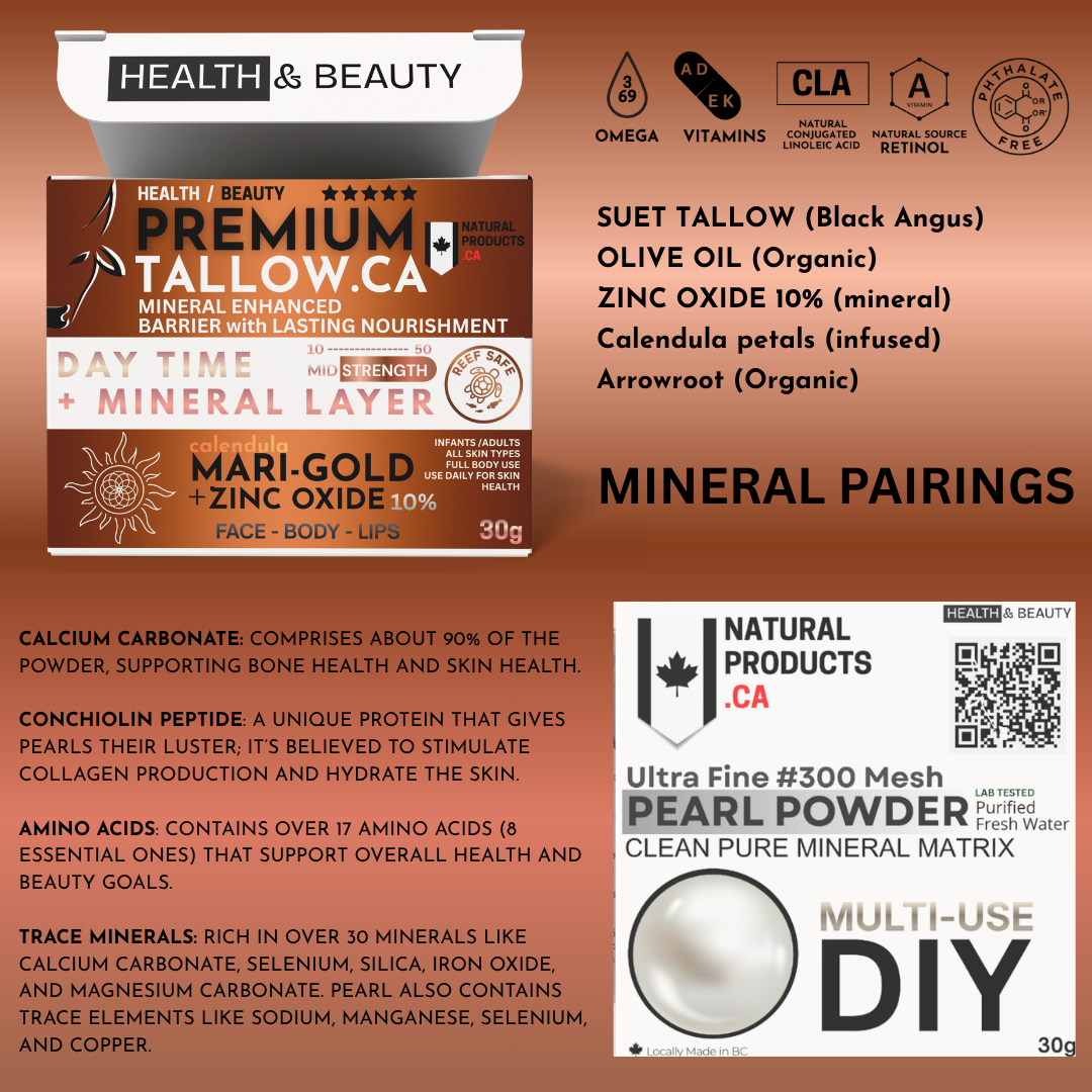 Natural Sun Mitigator: Calendula & Non-Nano Zinc Oxide (natural scent)