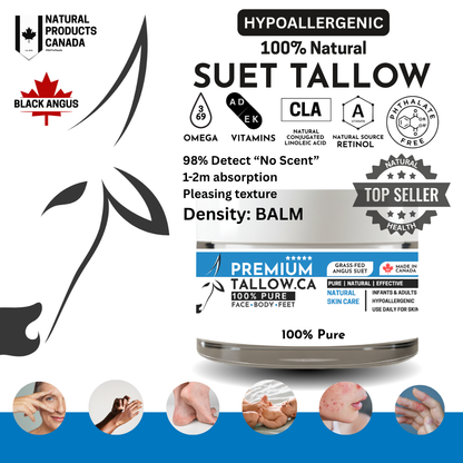 100% Pure Suet Tallow Balm ~Mini 15g